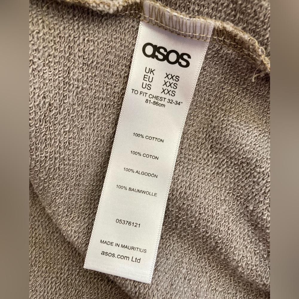 ASOS | Women’s Basic Zip Up Oversized Sweater - Picture 5 of 7
